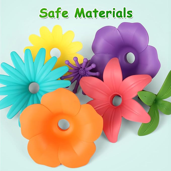 BlossomBuilders™ -  Ultimate Flower Garden Building Set
