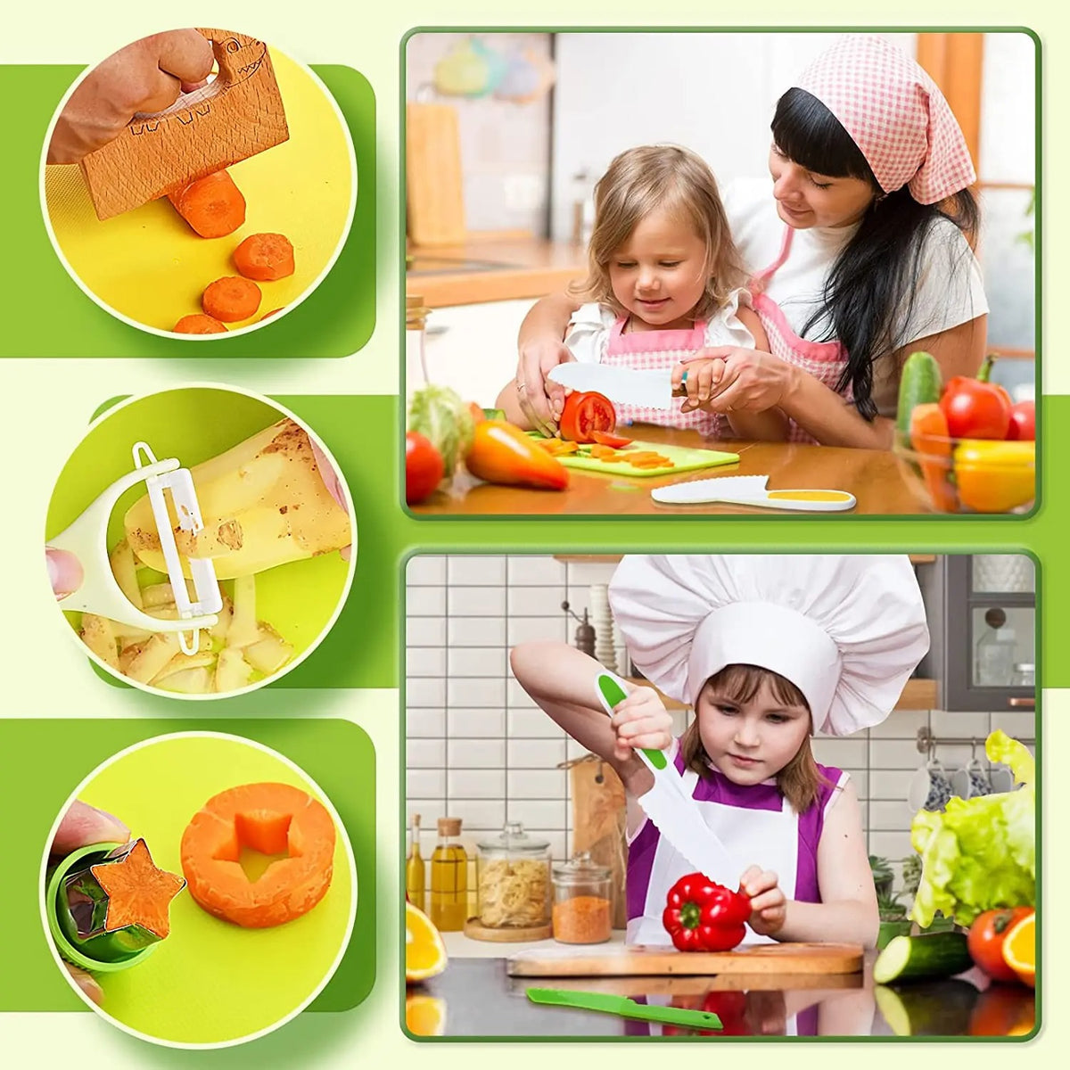 LittleChef'sDelight™ - Montessori Kid-Friendly Kitchen Set