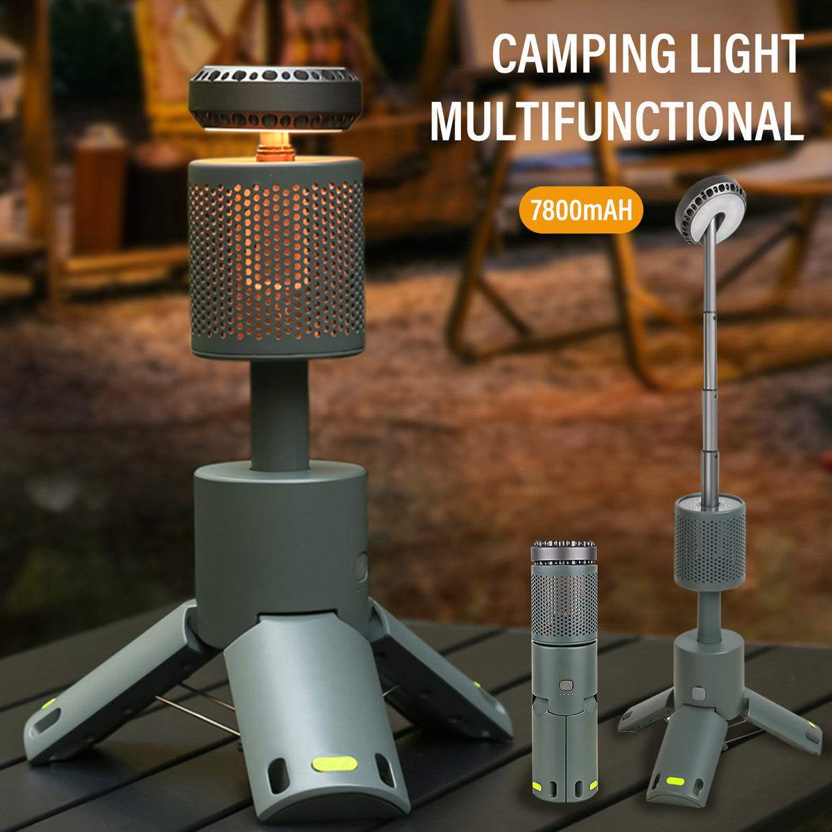 LuminaTrail™ - Ultimate Outdoor Camping Lantern